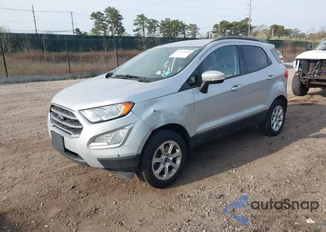 2019 Ford Ecosport Se from USA, damaged, VIN MAJ6S3GL8KC258683